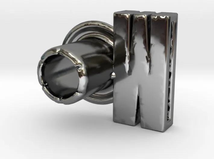 (M) Round 3D Eyelet 3/16 Inch Left Hole