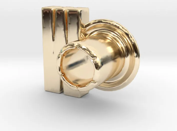 (M) Round 3D Eyelet 3/16 Inch Right Hole