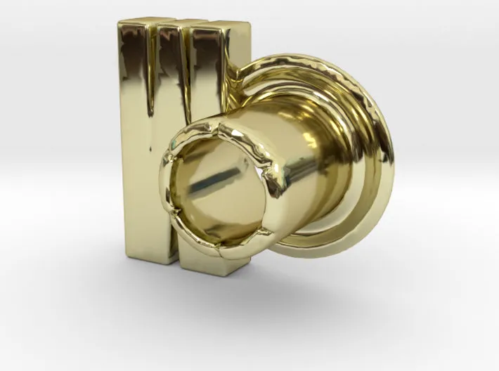 (M) Round 3D Eyelet 3/16 Inch Right Hole