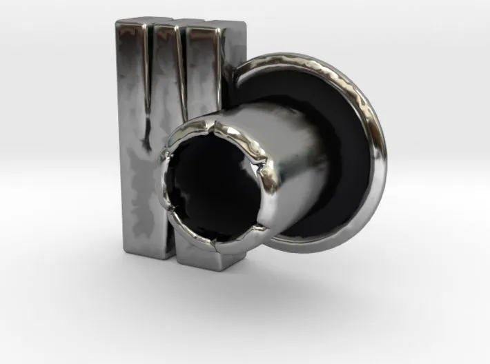 (M) Round 3D Eyelet 3/16 Inch Right Hole