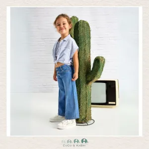 Mayoral Girls' Wide Leg Denim