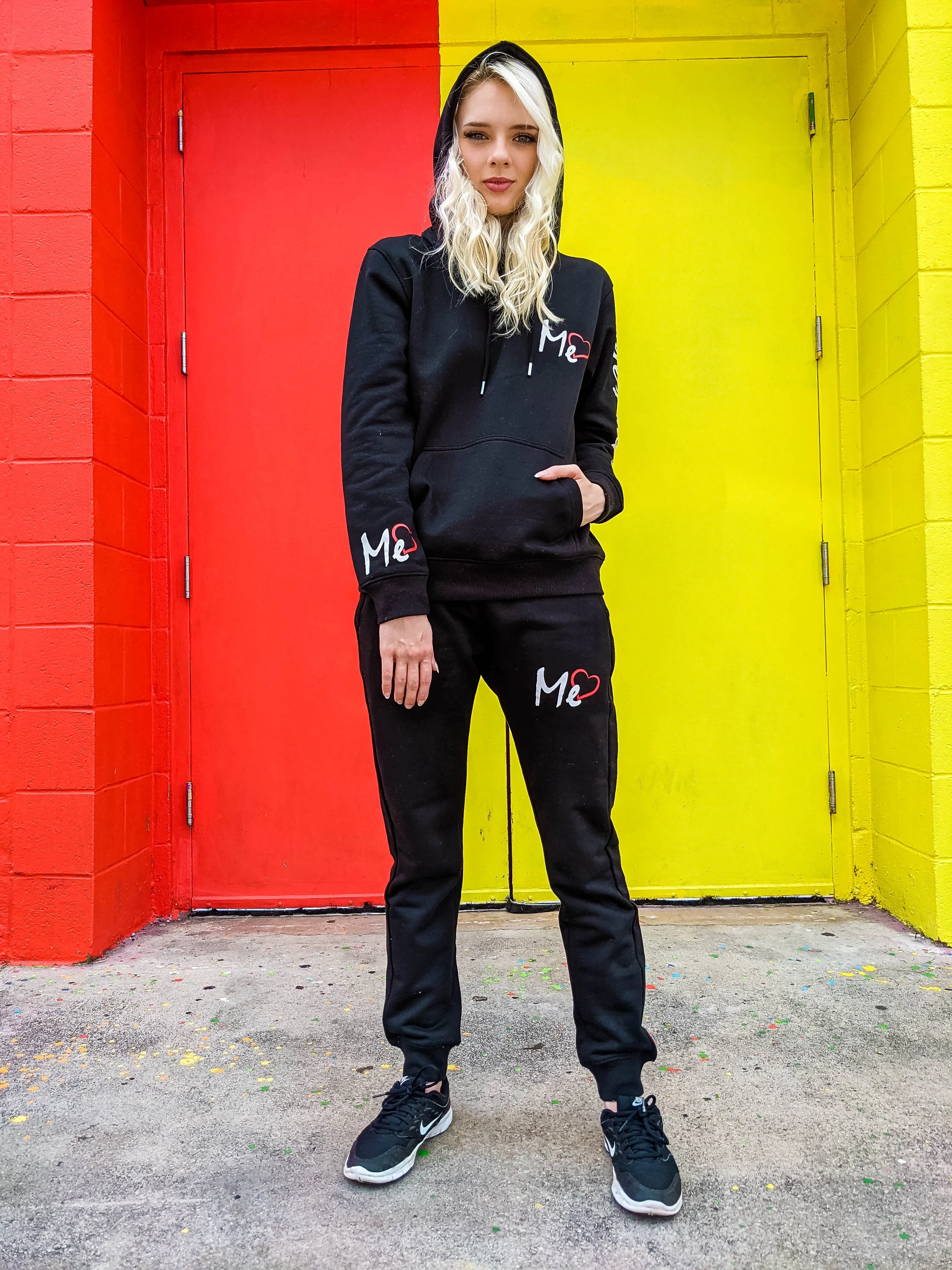 Me Designer "Black" Women's Jogging Suit