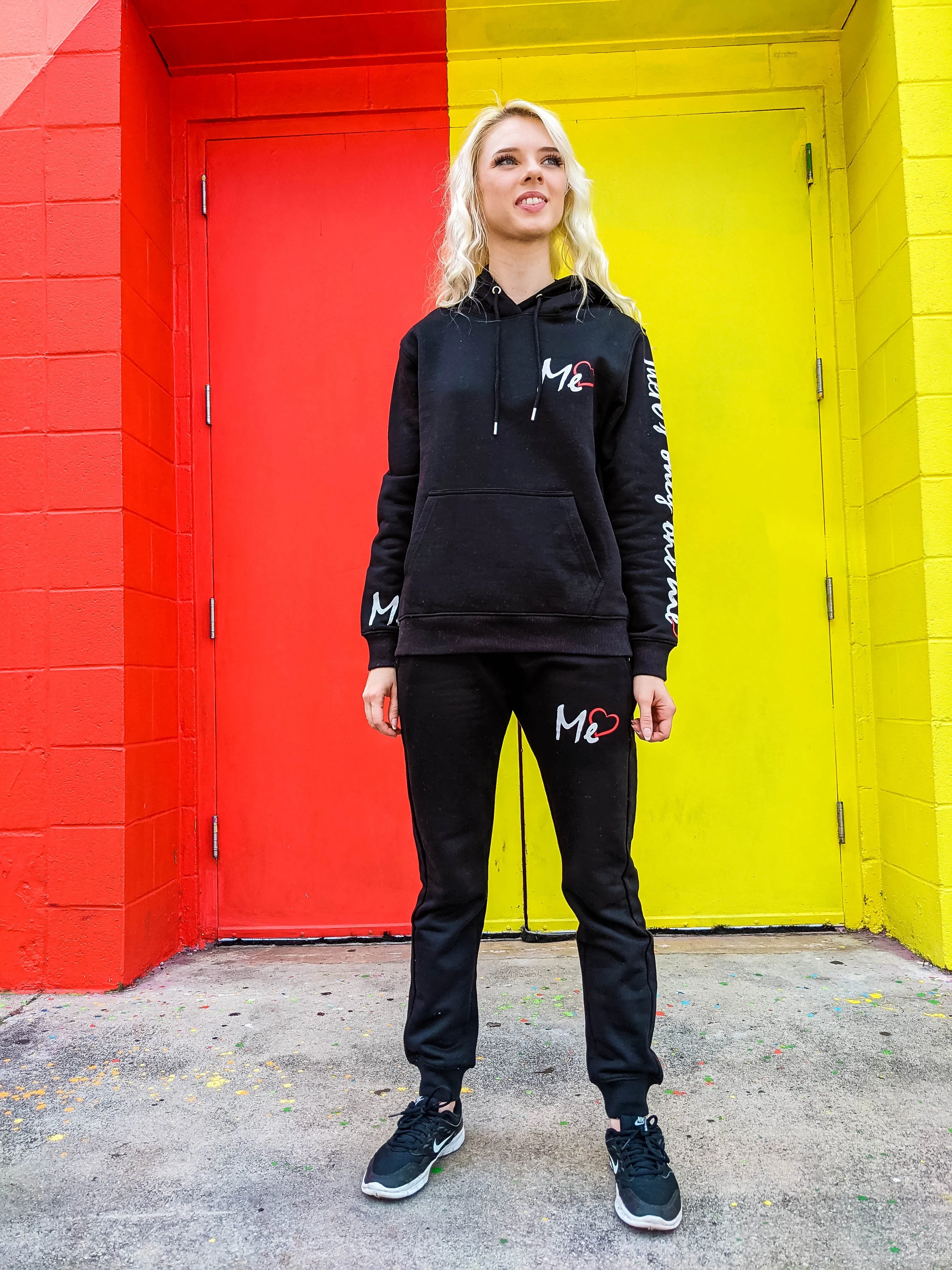 Me Designer "Black" Women's Jogging Suit