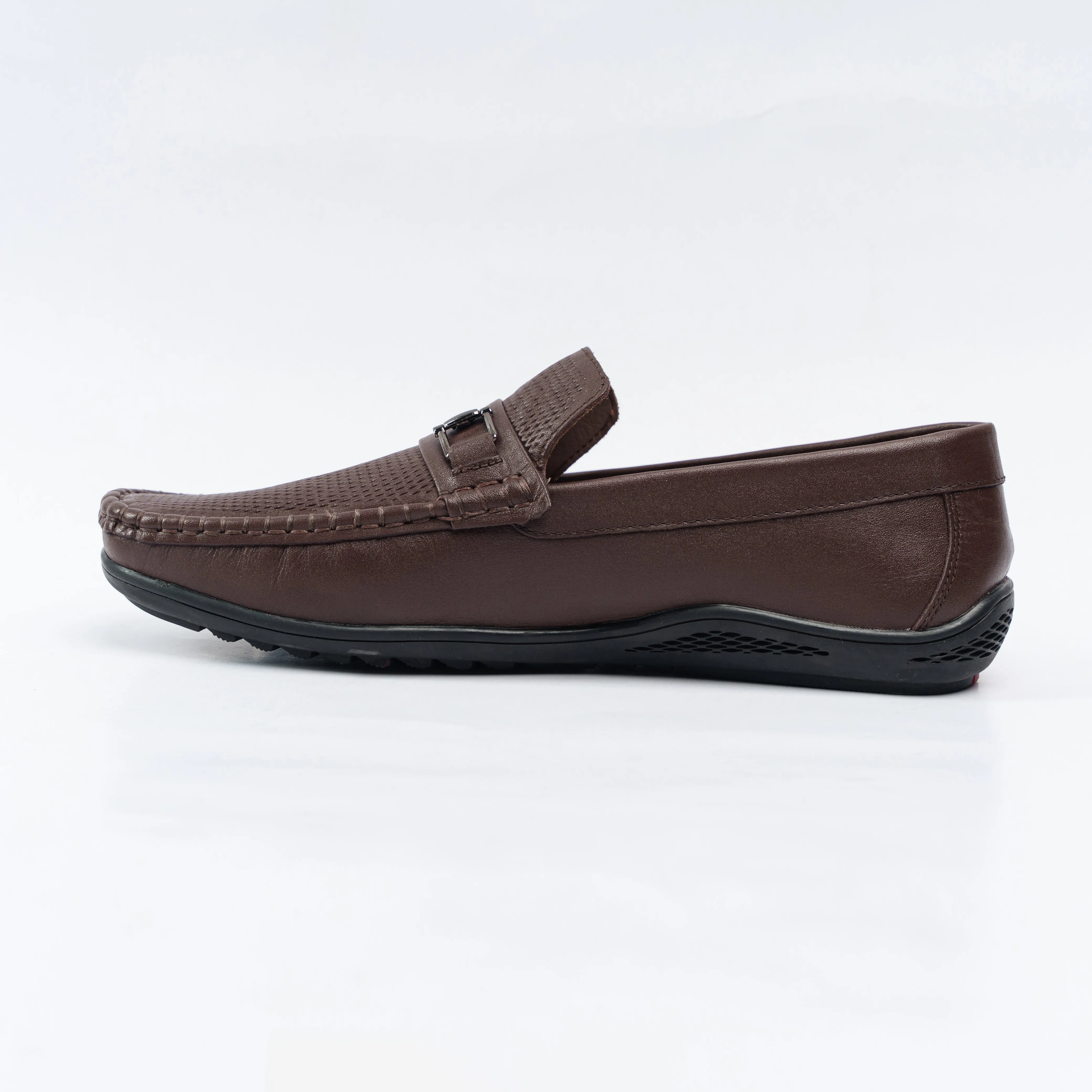 Mens Moccassine- Dark Brown