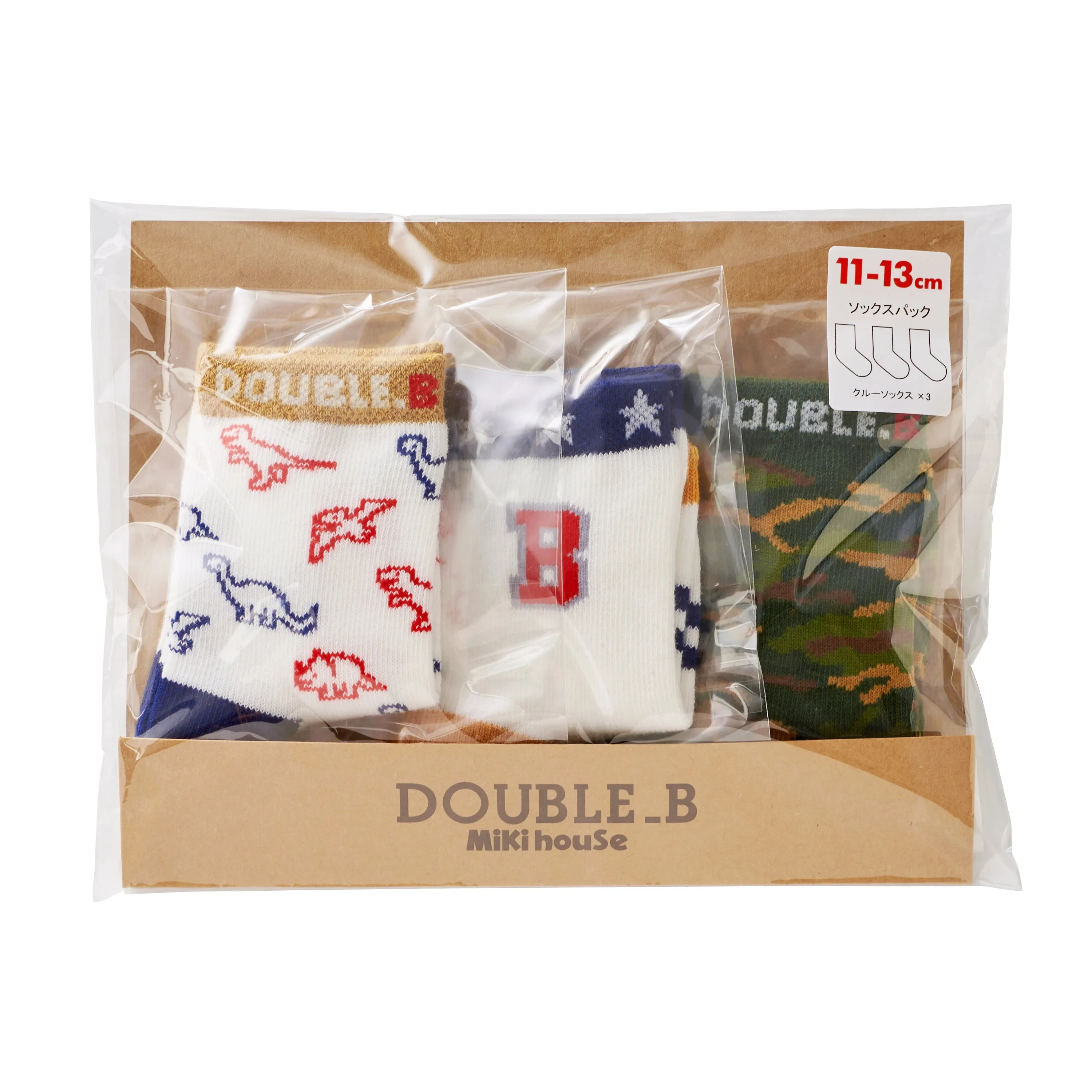 MIKIHOUSE DOUBLE_B SOCKS PACK