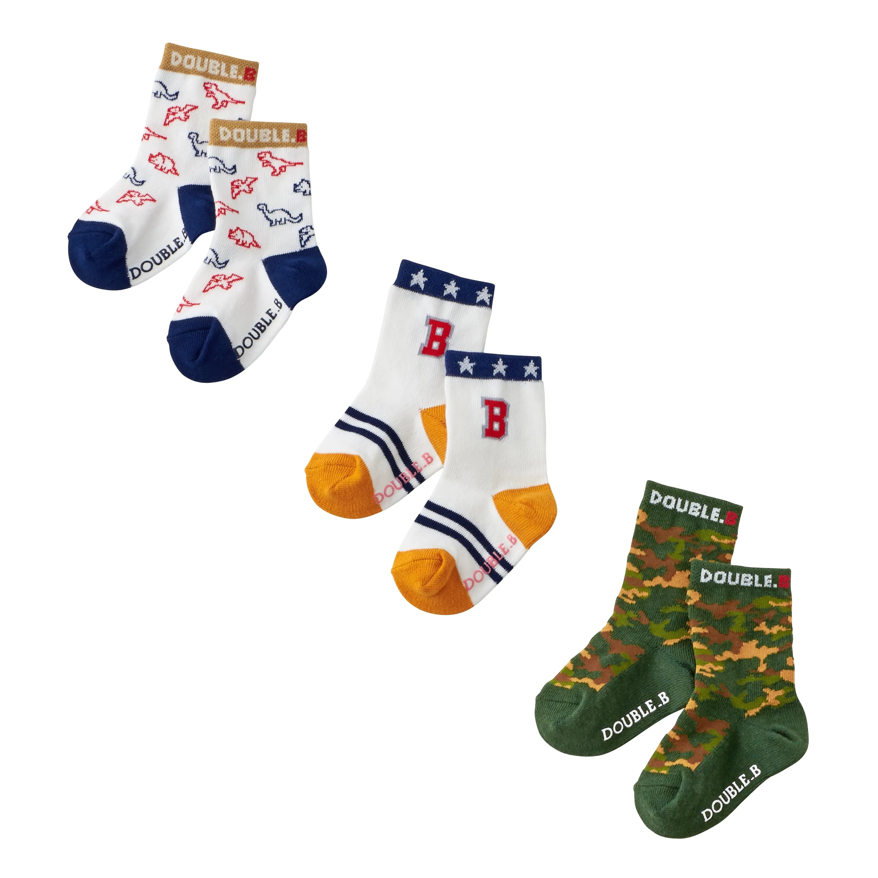 MIKIHOUSE DOUBLE_B SOCKS PACK