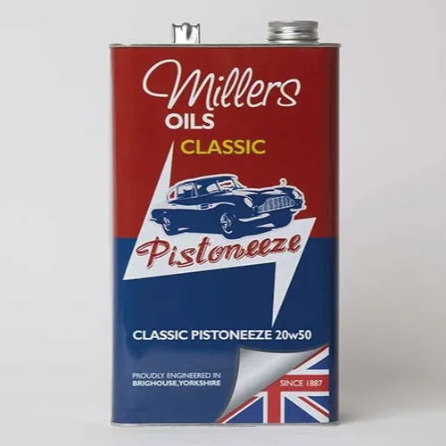Millers Oils - Classic Pistoneeze 20w50 Mineral Oil
