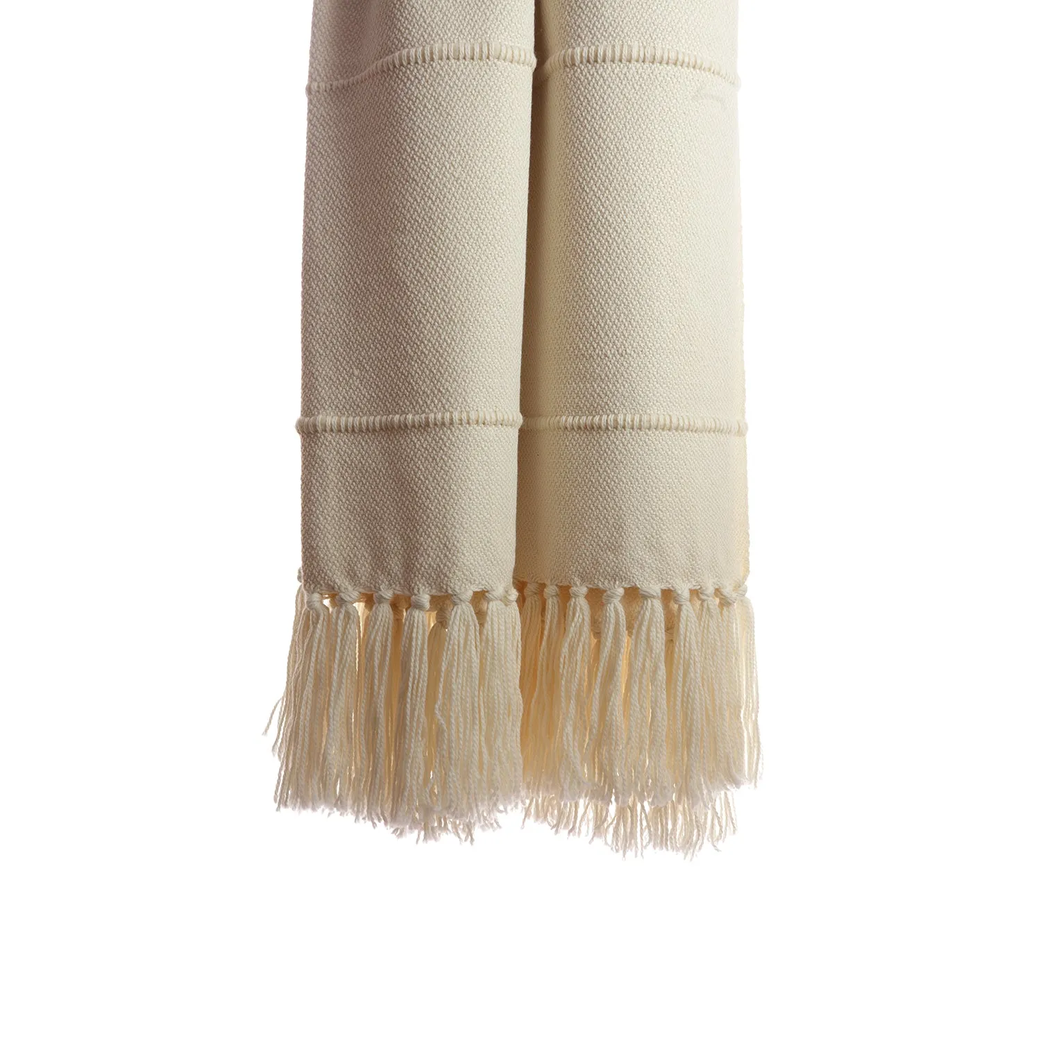 Multi Natural Striped Throw Blanket