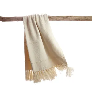 Multi Natural Striped Throw Blanket