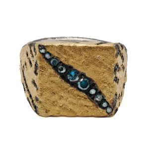 Nature Square Signet Ring