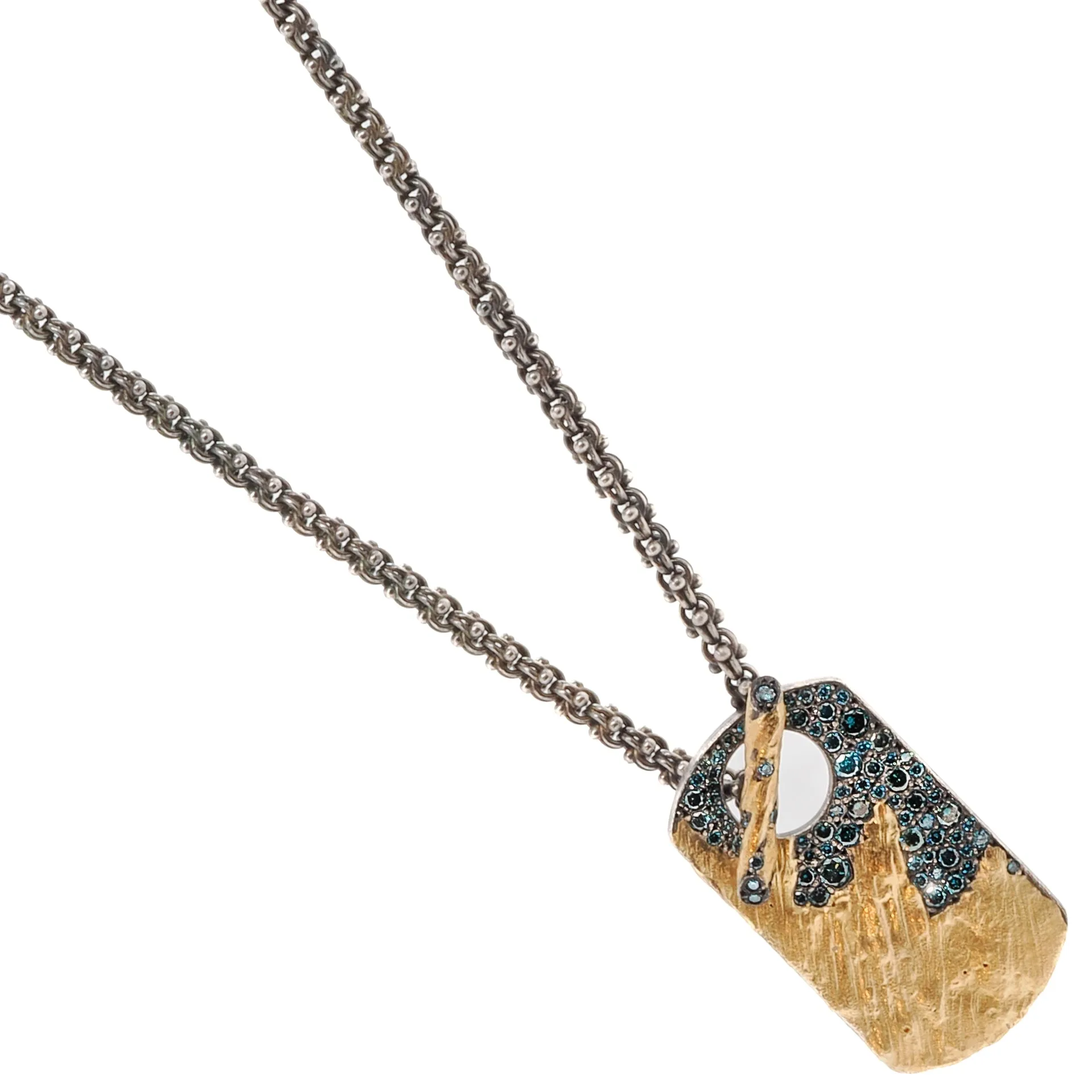 Nature Toggle Petroleum Necklace
