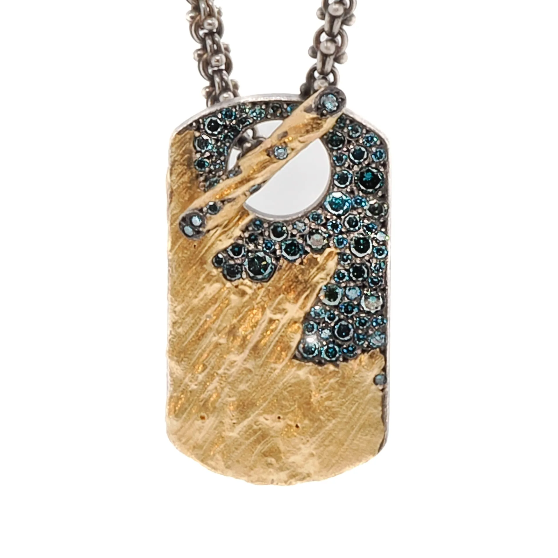Nature Toggle Petroleum Necklace