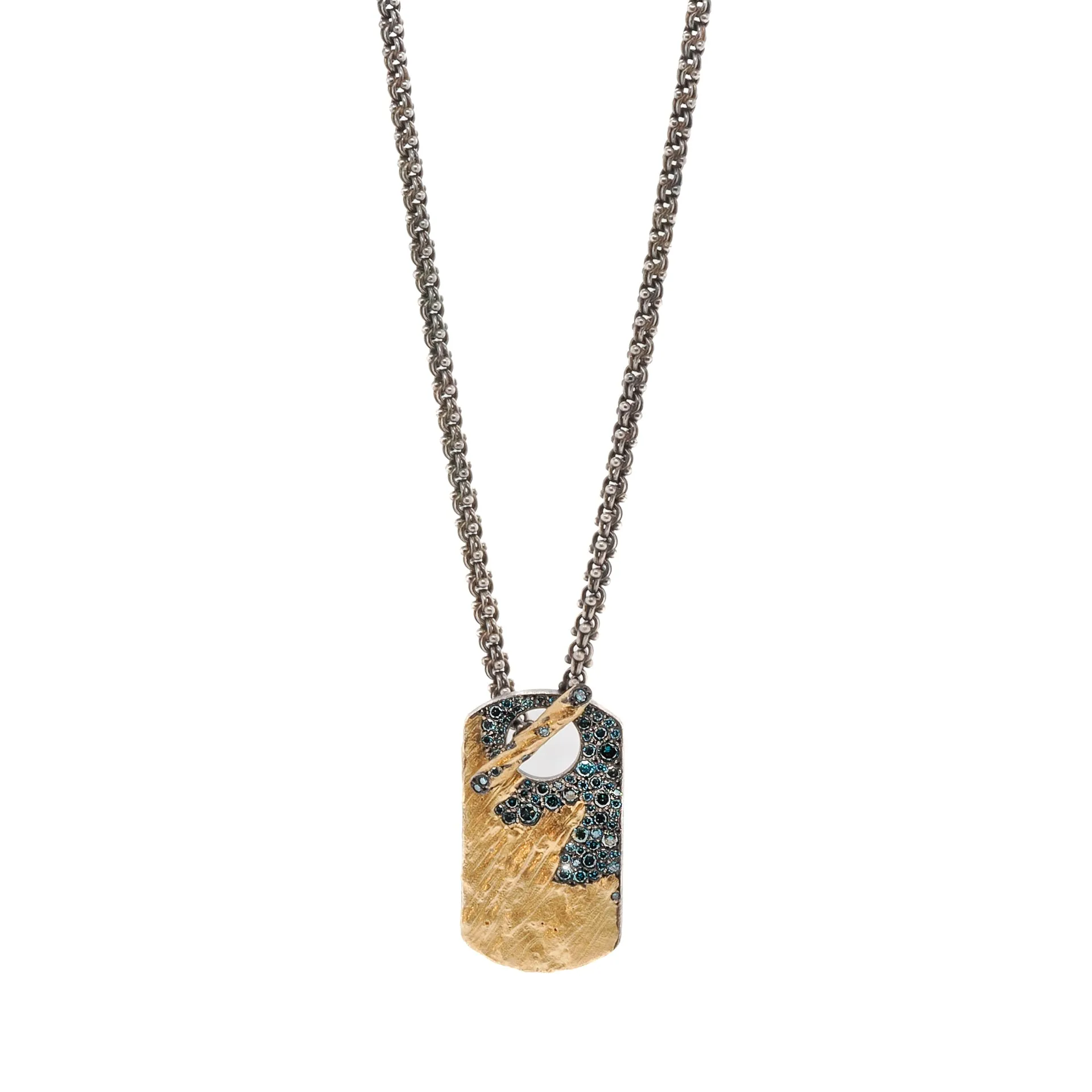 Nature Toggle Petroleum Necklace