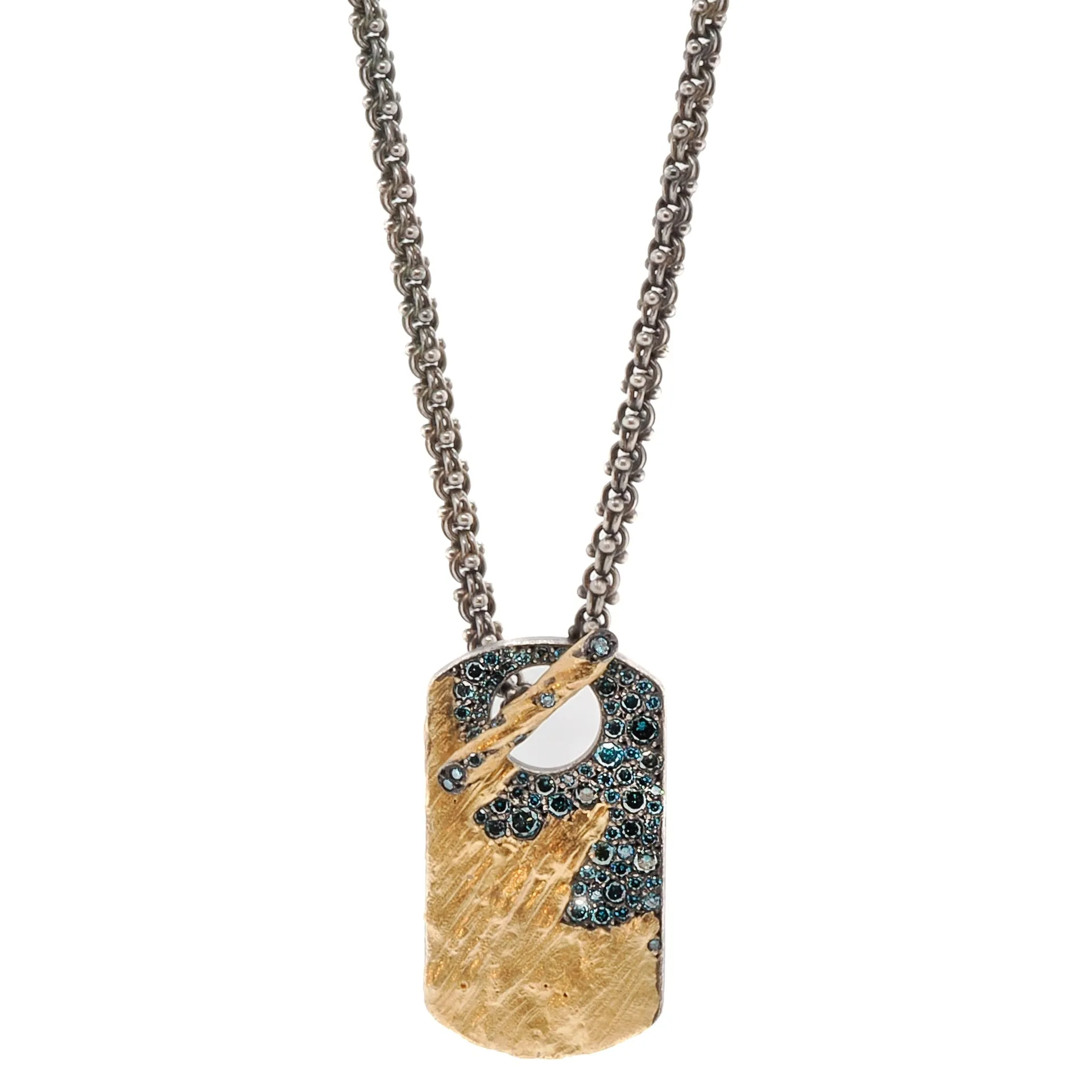Nature Toggle Petroleum Necklace