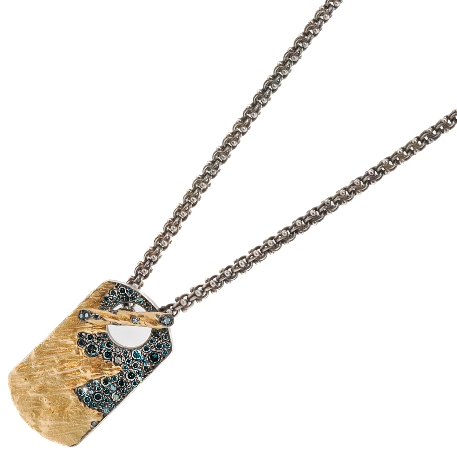 Nature Toggle Petroleum Necklace