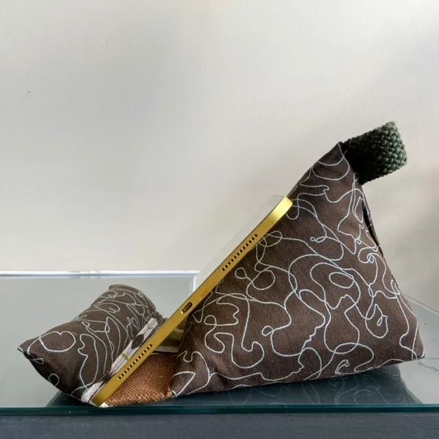 Neutral and White Tablet Pillows