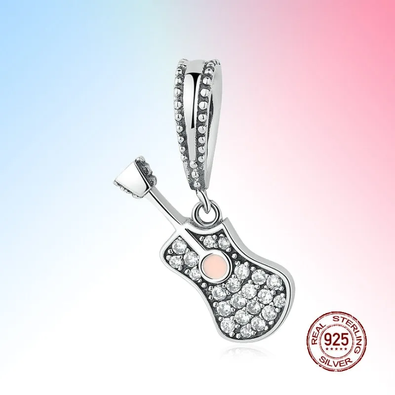 New Musical Instrument Popular Guitar Pendant