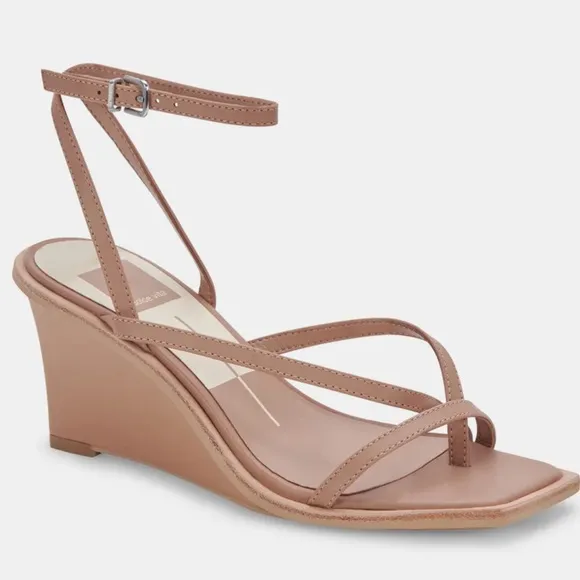 NWOB $130 Dolce Vita GEMINI Wedge Ankle Straps
