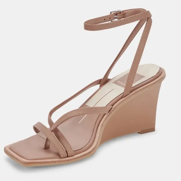 NWOB $130 Dolce Vita GEMINI Wedge Ankle Straps