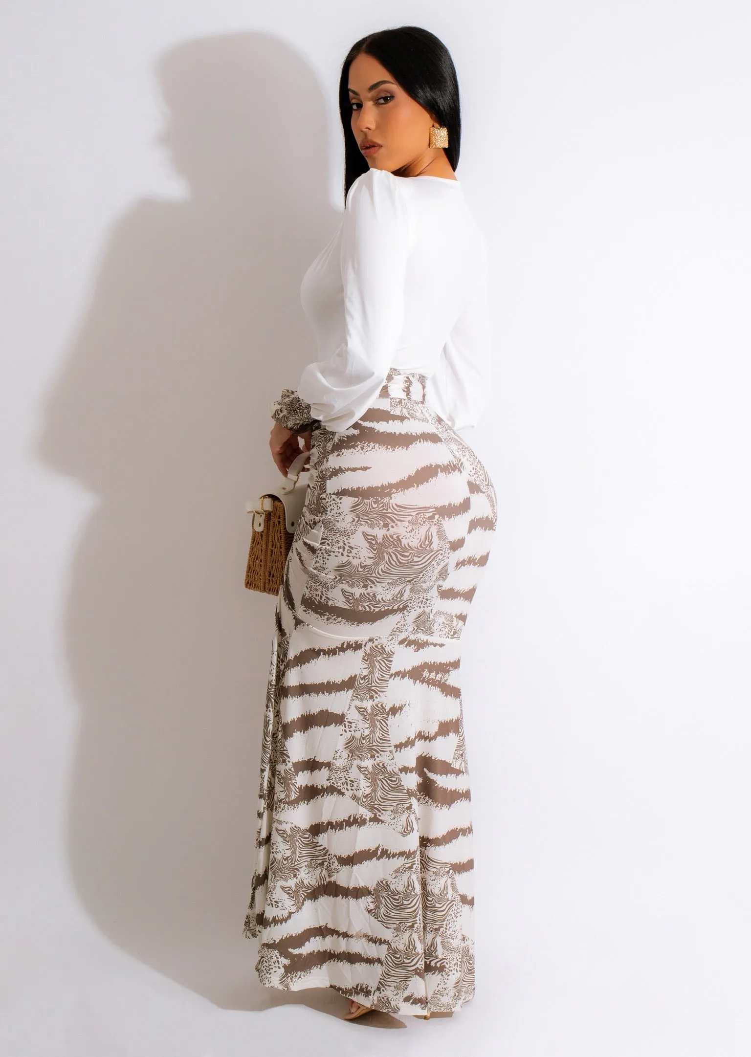 Observatori Del Paisatge Maxi Dress Brown