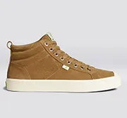 OCA High Camel Suede Sneaker Men