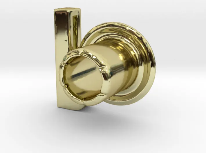 (P) Round 3D Eyelet 3/16 Inch Right Hole
