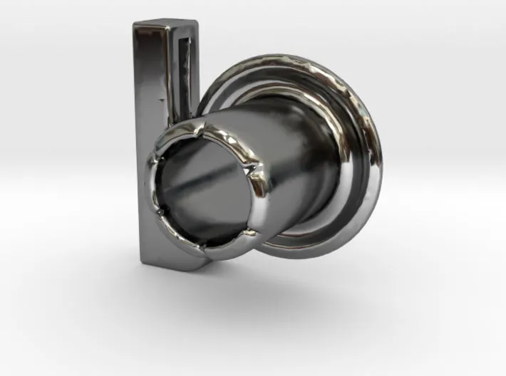 (P) Round 3D Eyelet 3/16 Inch Right Hole