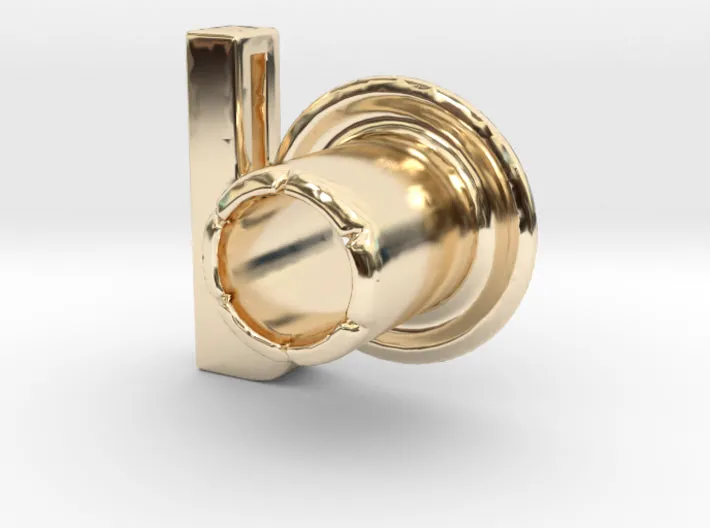 (P) Round 3D Eyelet 3/16 Inch Right Hole