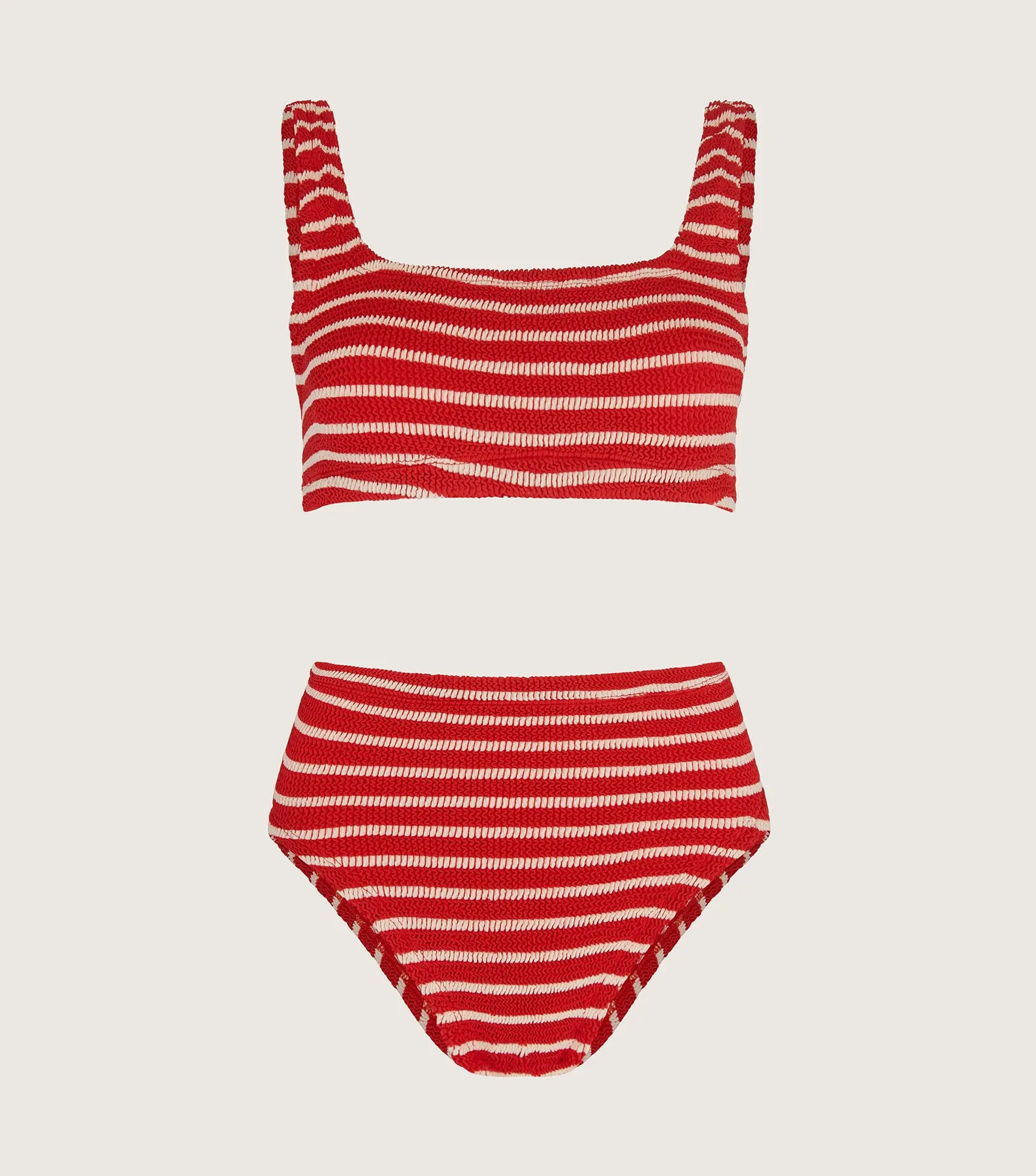 Patricia Bikini - Red/White Stripe
