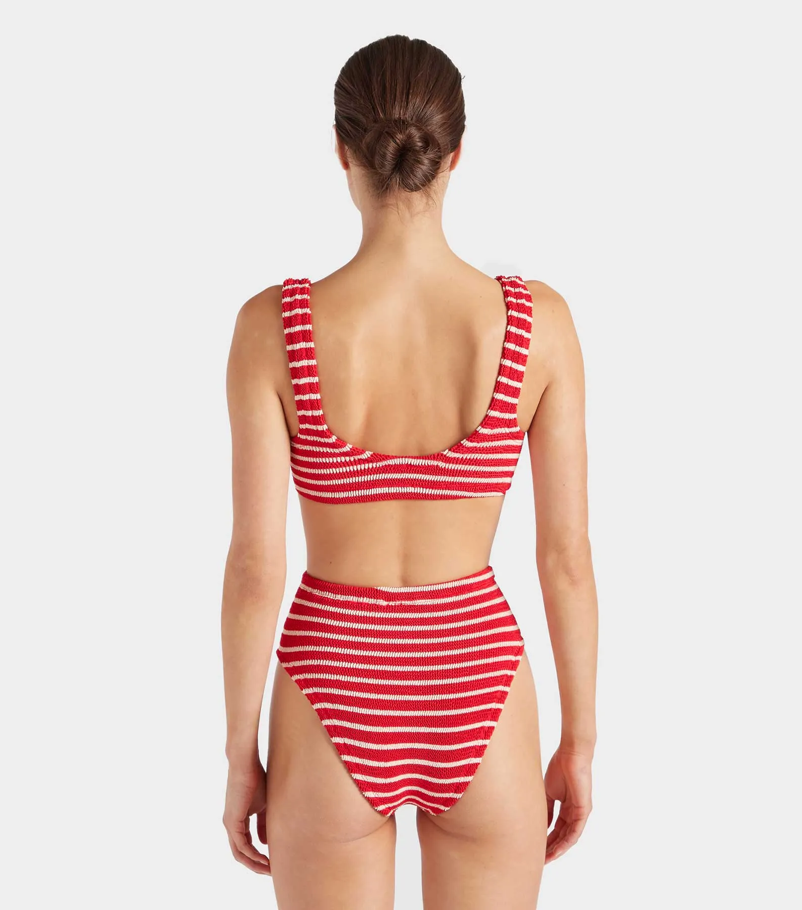 Patricia Bikini - Red/White Stripe