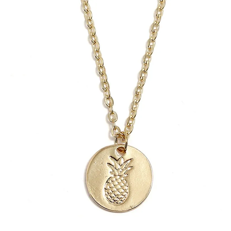 pineapple cactus necklace