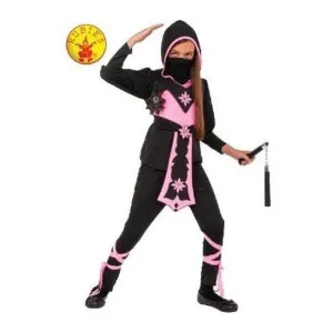 Pink Crystal Ninja Costume Size L