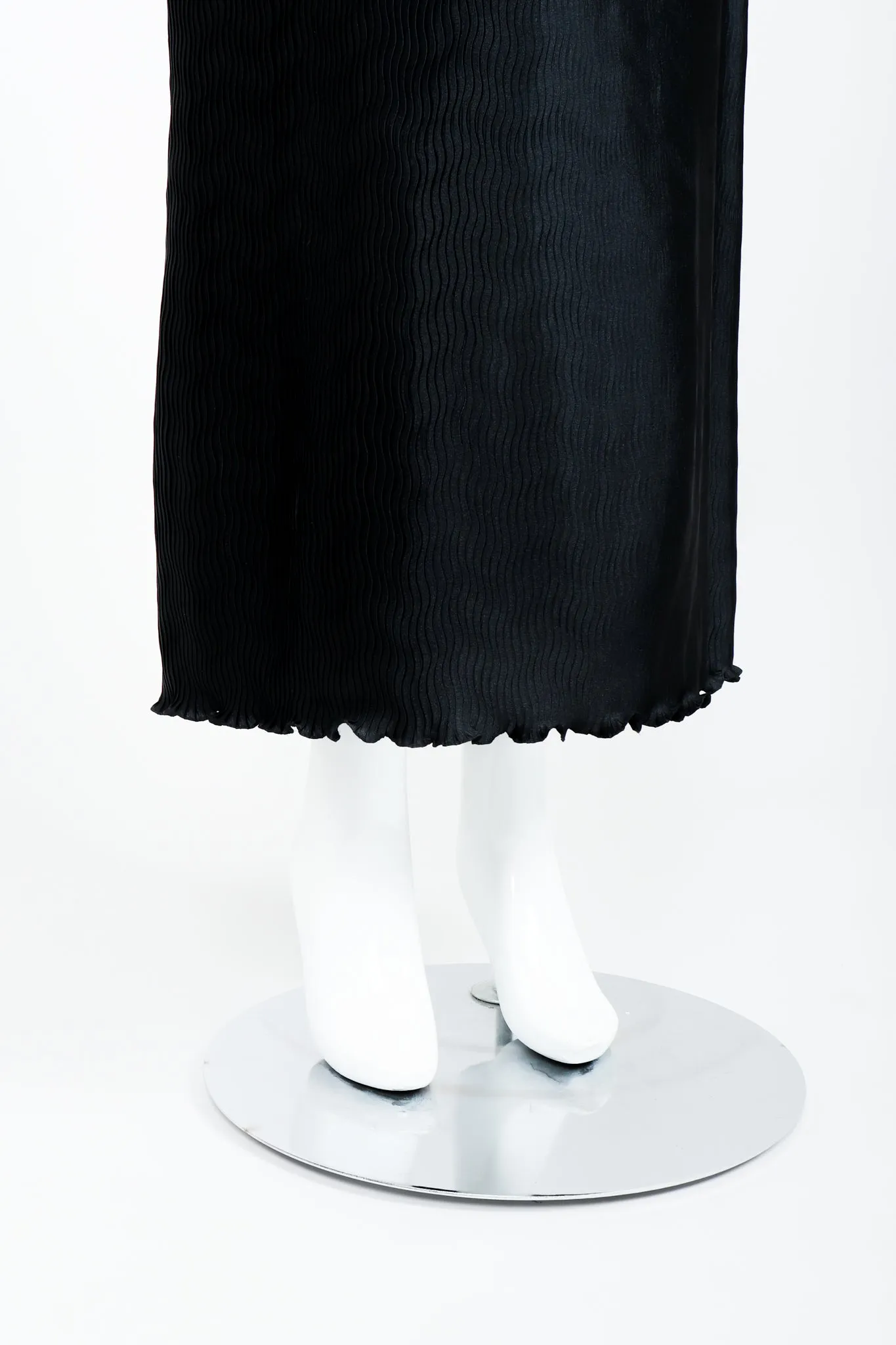 Pleated Floral Jacket Top & Skirt Set