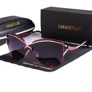 Polarized Sunglasses Luxury Fashion Ladies Vintage Brand Designer Female Driving Oversized Sun Glasses Oculos Gafas