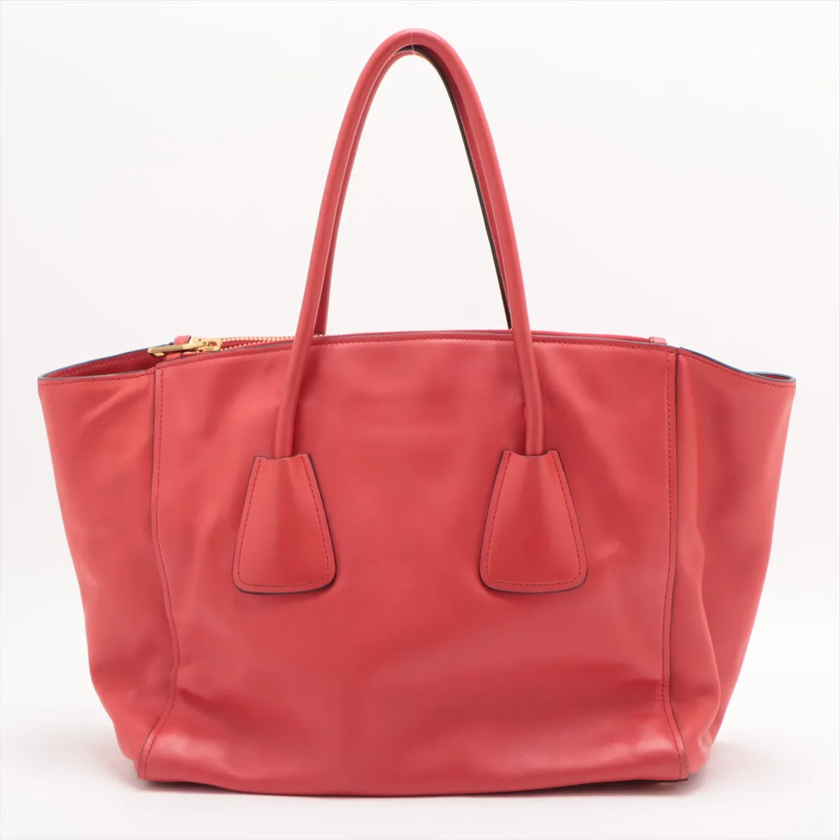 Prada 2 Way Vitello Twin Pocket Calf Tote Bag #1939