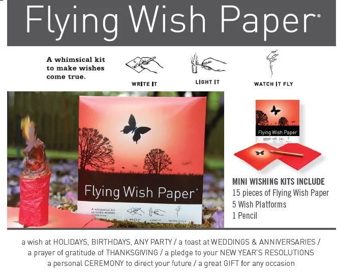Purple Om Flying Wish Kit