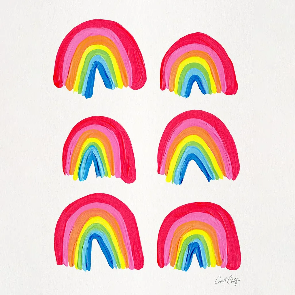 Rainbow Collection by CatCoq Unisex Denim Jacket