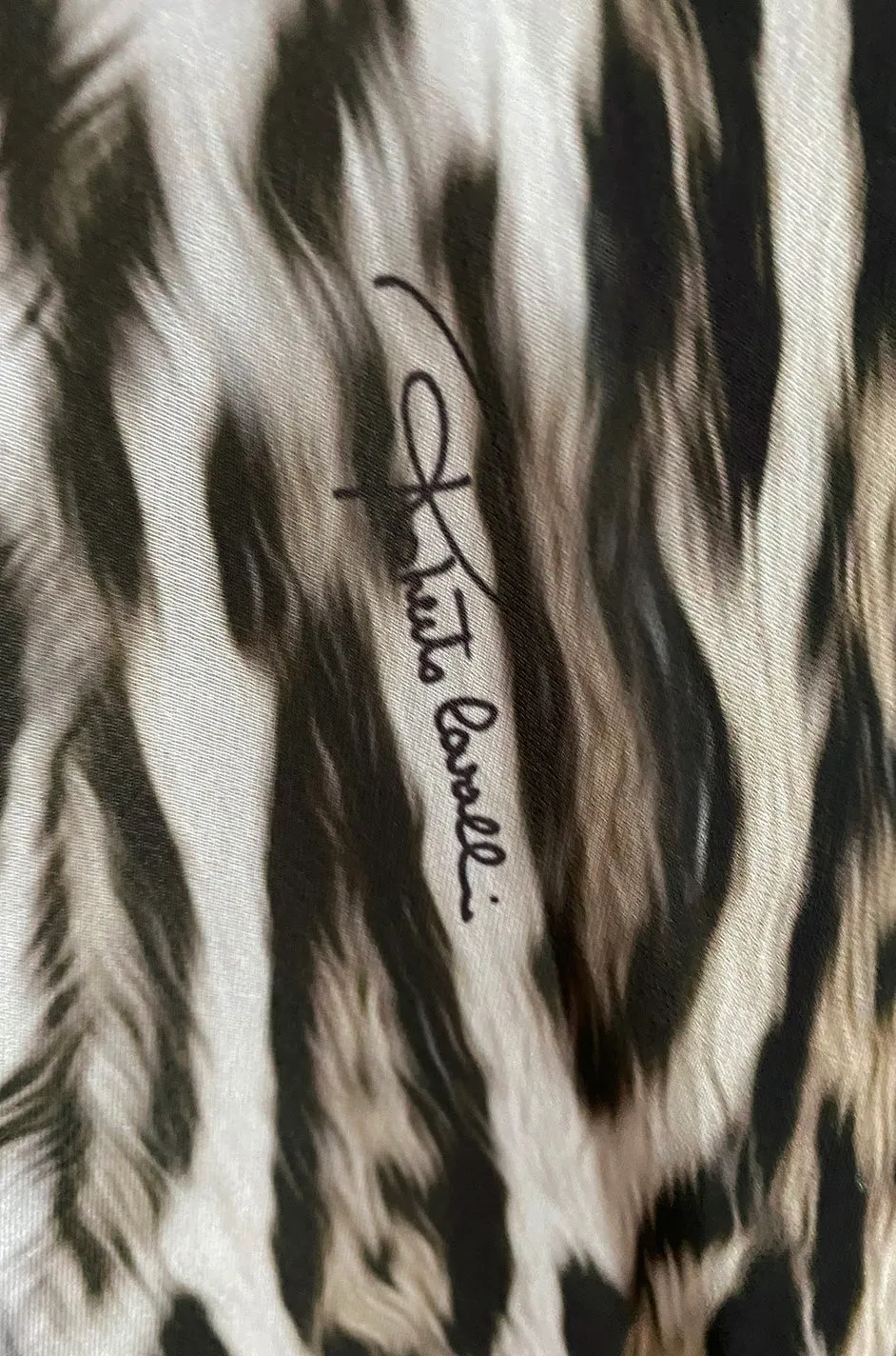 Recent Roberto Cavalli Chiffon Leopard Print Beachwear Caftan New w Tags