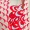 Red Abstract Printed Button Up Shirt
