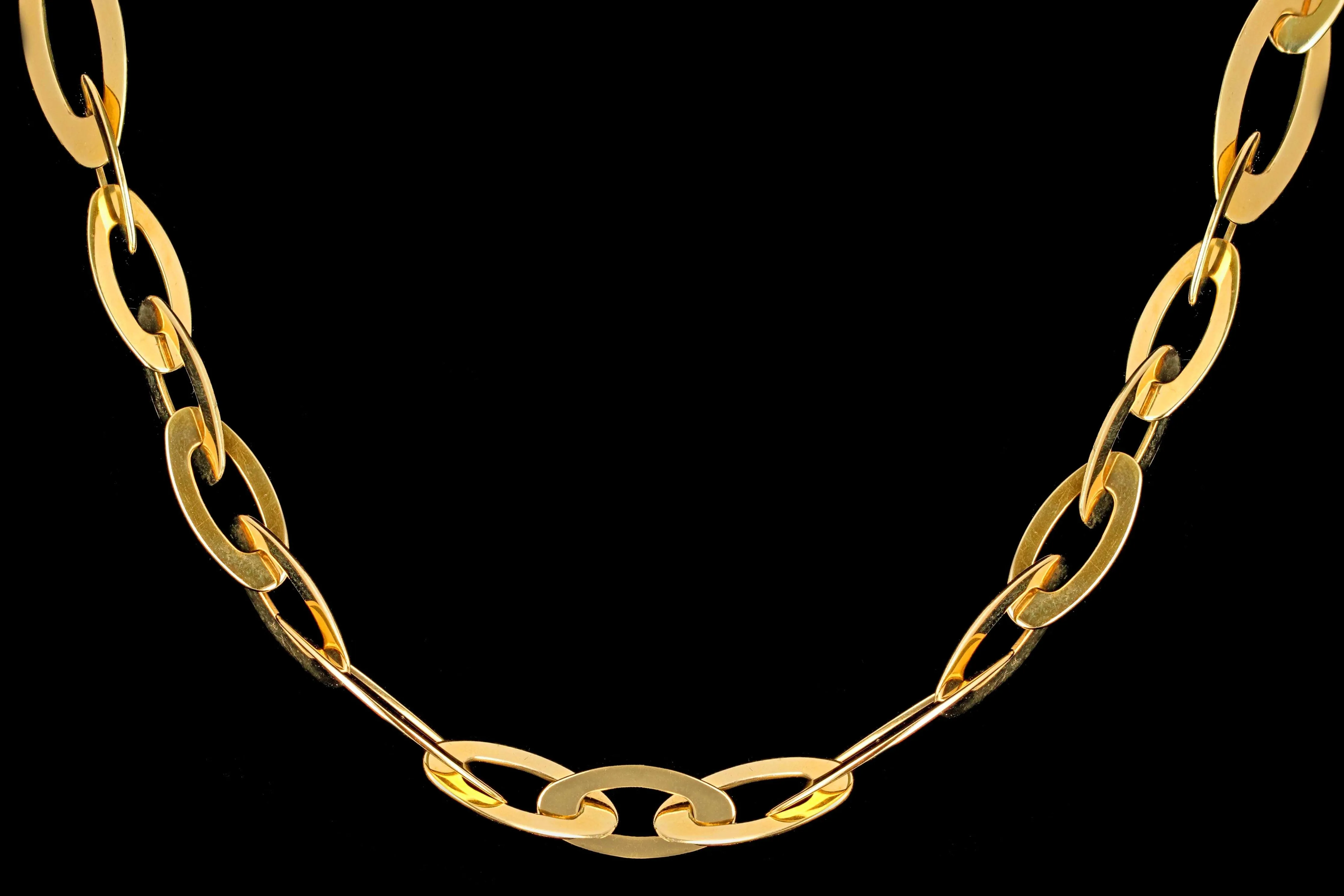 Roberto Coin 18K Yellow Gold 18 Inch Chic and Shine Necklace