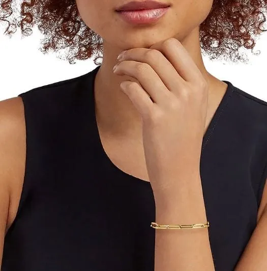 Roberto Coin 18K Yellow Gold Paperclip Link Bracelet