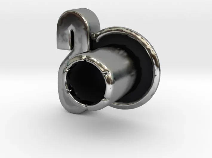 (S) Round 3D Eyelet 3/16 Inch Right Hole