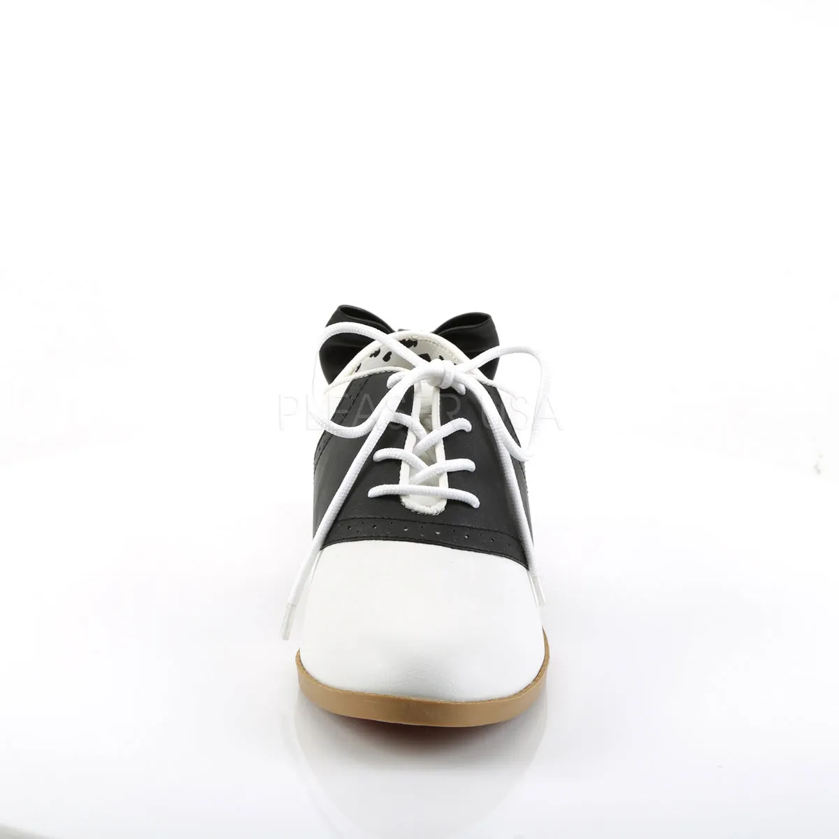 SADDLE-53  Black-White Pu