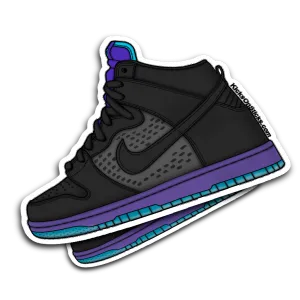SB Dunk High "Grape" Sneaker Sticker