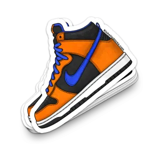SB Dunk High "Knicks" Sneaker Sticker