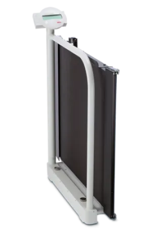 seca 677 - Class III high capacity digital wheelchair scale with folding handrail, BMI, wireless Connectivity