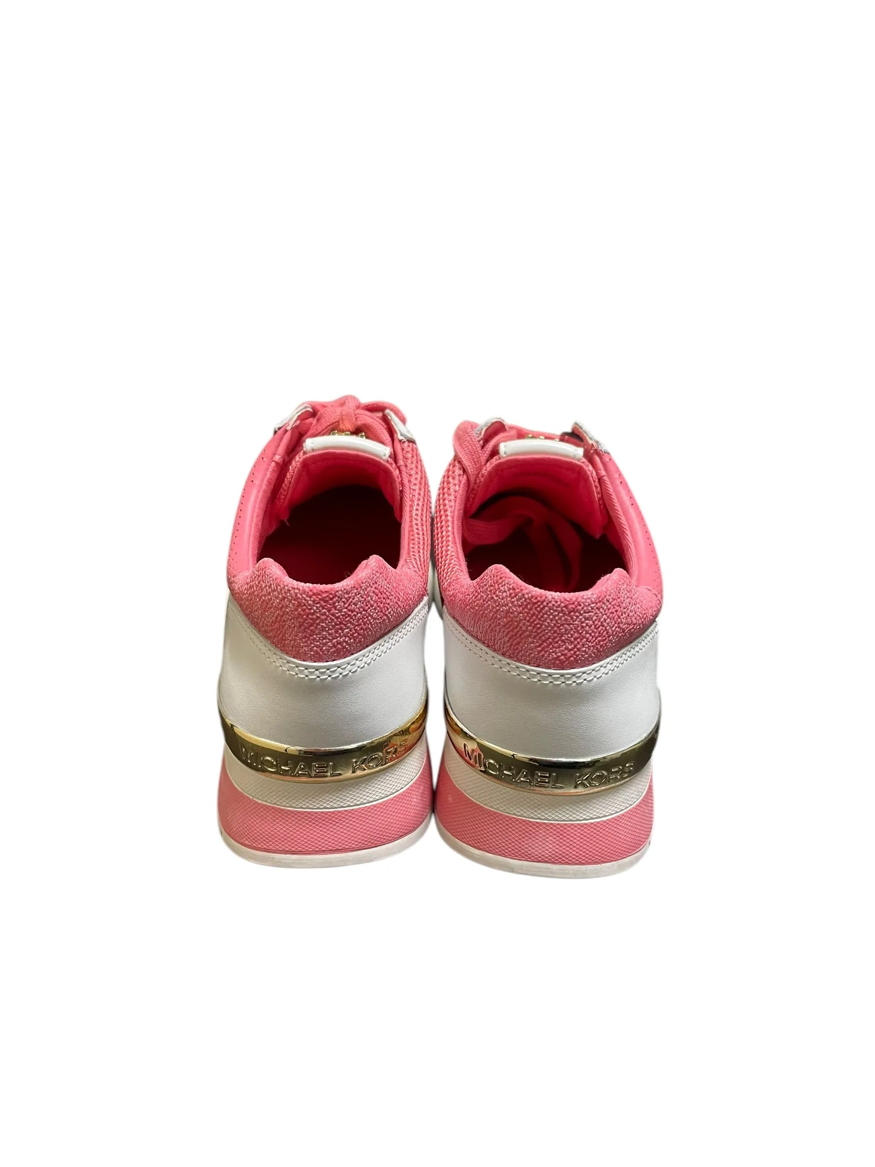 Shoes Designer By Michael Kors In Pink, Size: 7