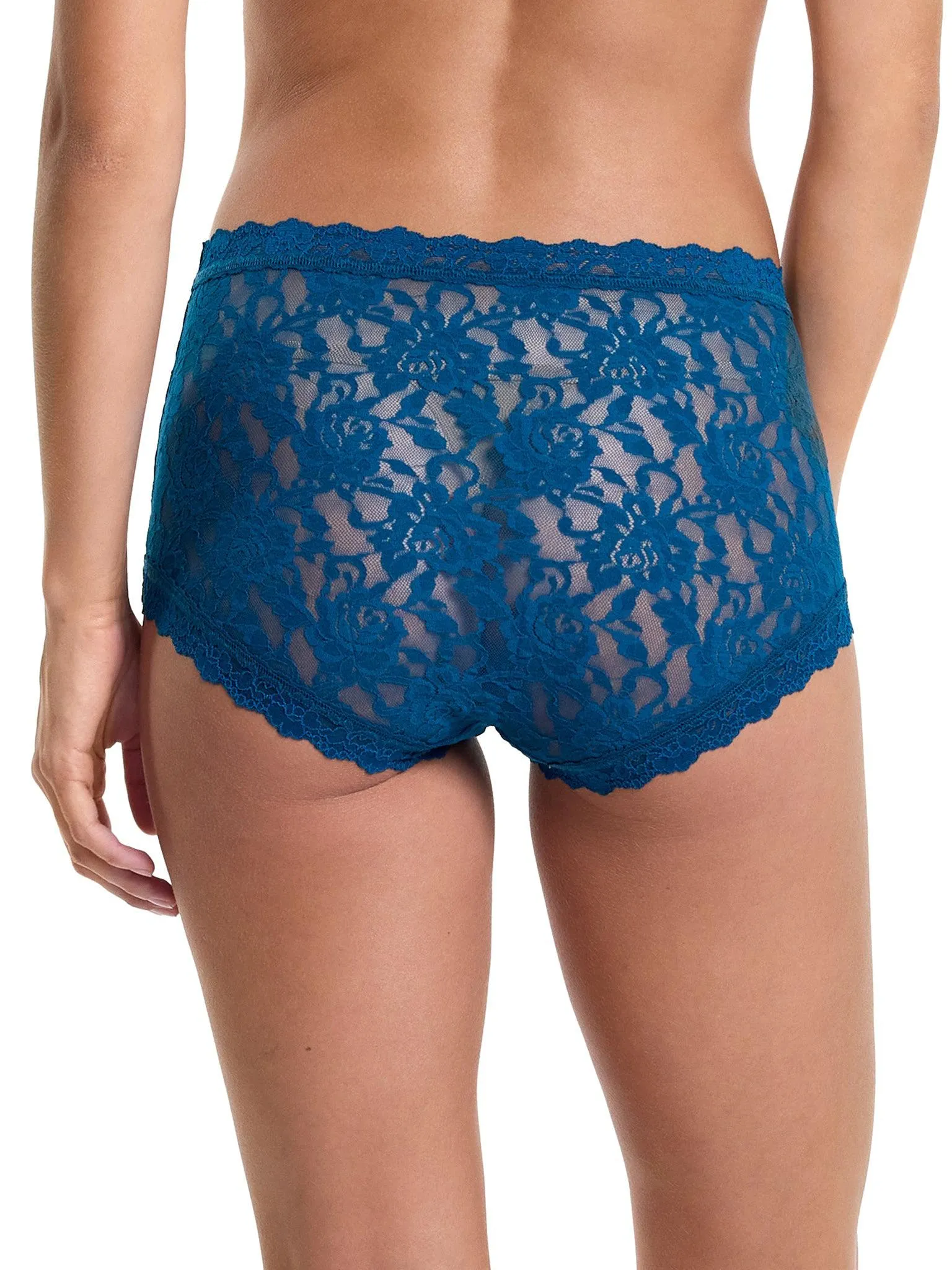Signature Lace® High Rise Boyshort North Pole Green Sale