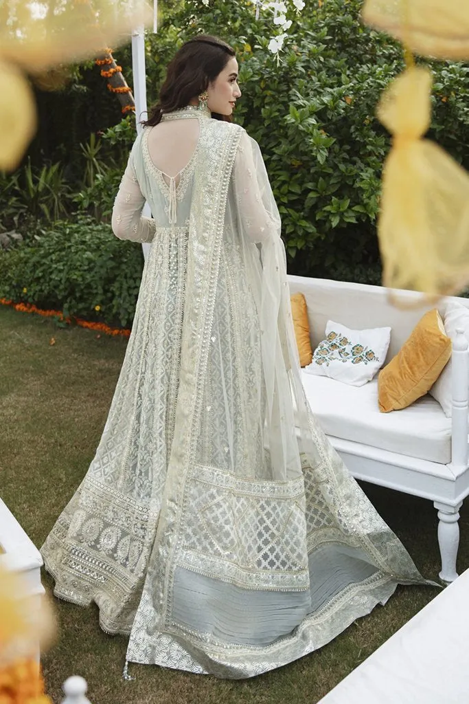 SM-03 | Qalamkar Shadmani Luxury Formals Collection 2021 | Unstitched Embroidered Organza Suits