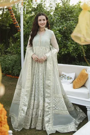 SM-03 | Qalamkar Shadmani Luxury Formals Collection 2021 | Unstitched Embroidered Organza Suits